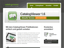 Tablet Screenshot of catalog-viewer.de